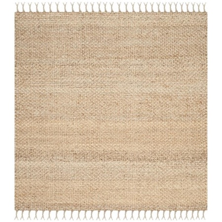 Safavieh Natural Fiber Hand Woven Square Rug- Natural- 9 x 9 ft. NF733A-9SQ